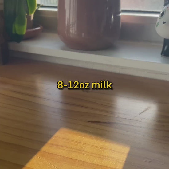 video of lylah biotics3 supplement mixed into milk