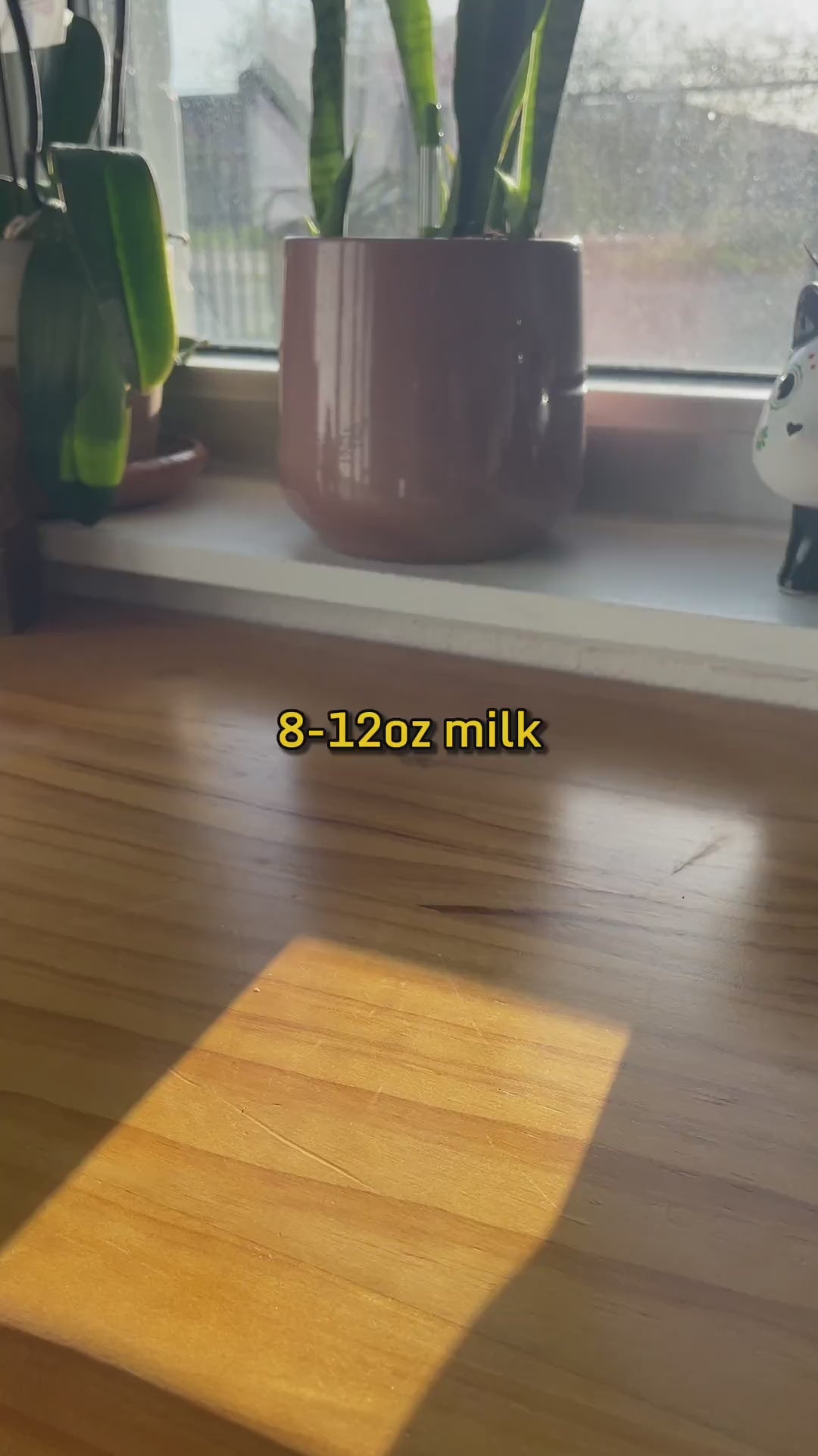 video of lylah biotics3 supplement mixed into milk