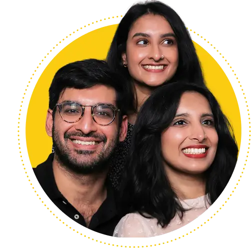 We’re three siblings —Bilal, Zoya, and Zara;
